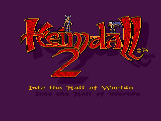 Heimdall 2 title screen for Amiga